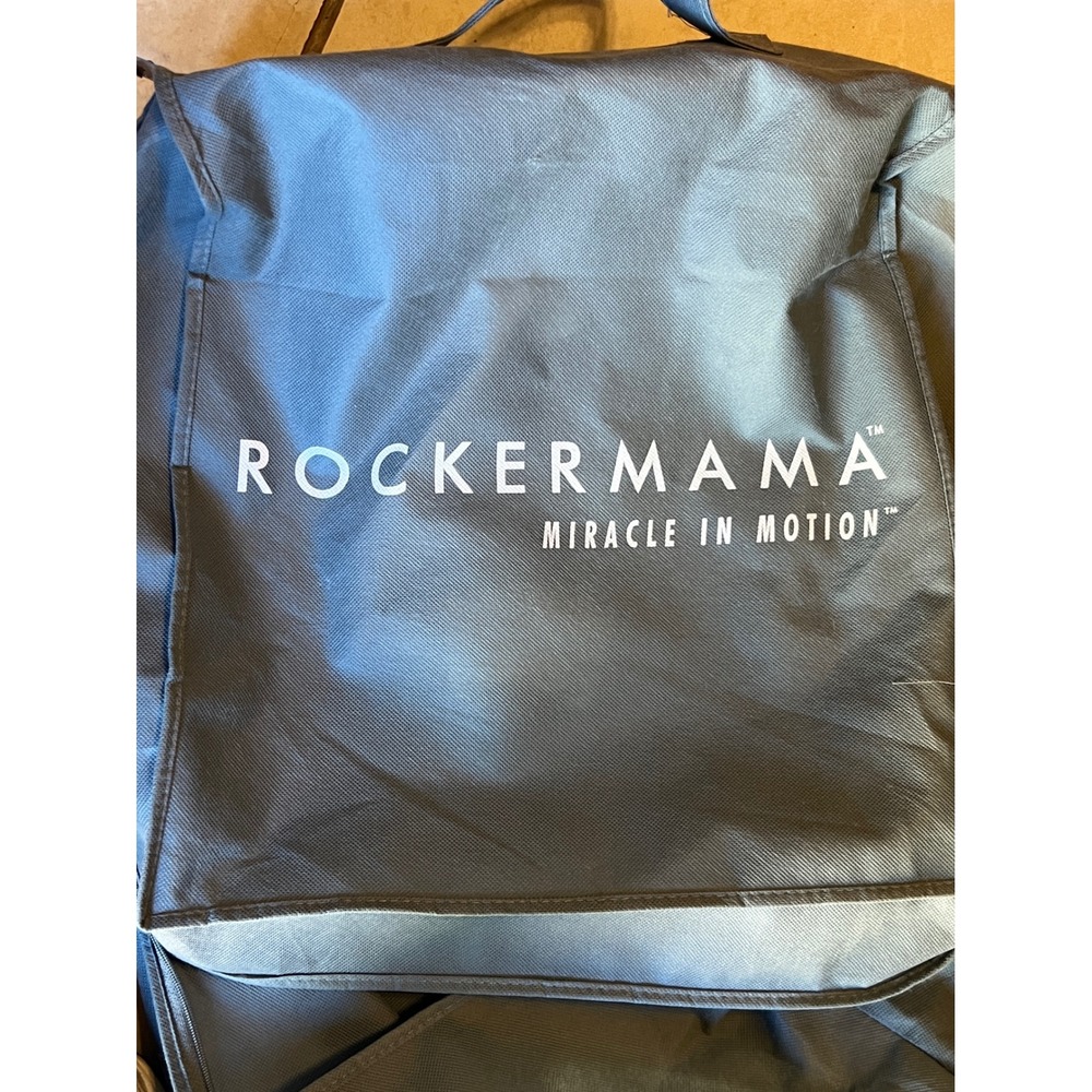 RockerMama Ready Rocker Ergonomic Back Support & Travel Bag — Gray